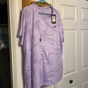 Under Armour Palm City New Purple Top 2x